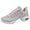 Pink, variant on Women's Jazz Shoes Dance Trainers Lace Up Cushion Breathable Ladies Split Sole Dance Sneakers Platform Shoes