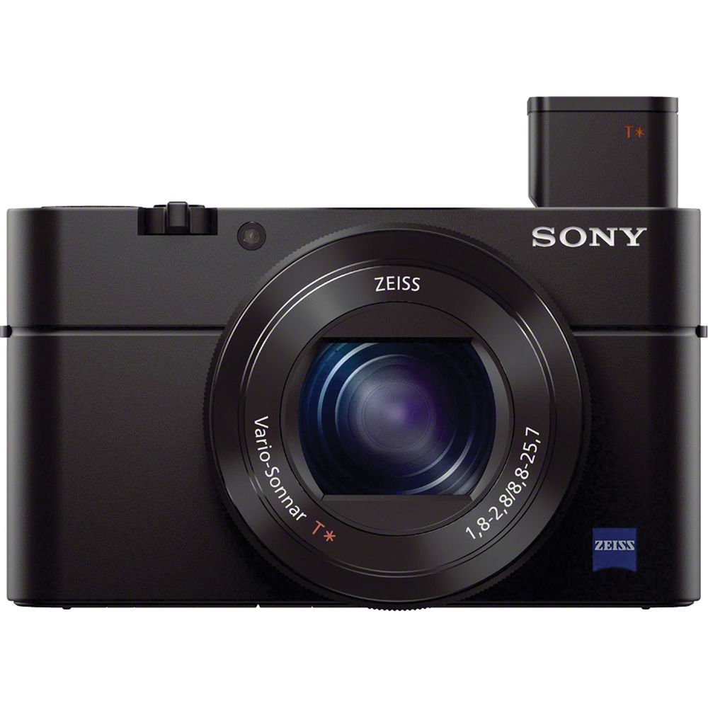 Sony Cyber-Shot DSC-RX100 III Camera DSCRX100M3/B with Soft Bag, Additional Battery, 64GB Memory Card, Card Reader, Plus - image 3 of 6