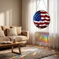 thumbnail image 5 of American Pride Acrylic Jigsaw Puzzle Suncatcher, Patriotic Flag Stained Glass Style Window Hanging, 4th of July Home Decor Gift for Family and Friends, 5 of 8