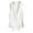 White, variant on Women's Outerwear Vests Sleeveless V Neck Chiffon Vest Solid Color Casual Sleeveless Cardigan Short Vest Suit Vest Summer Coat