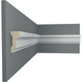 thumbnail image 5 of Ekena Millwork 2"H x 7/8"P x 94 1/2"L Monique Chair Rail (2-Pack), 5 of 6