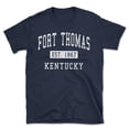 thumbnail image 1 of Fort Thomas Kentucky Classic Established Men's Cotton T-Shirt, 1 of 1