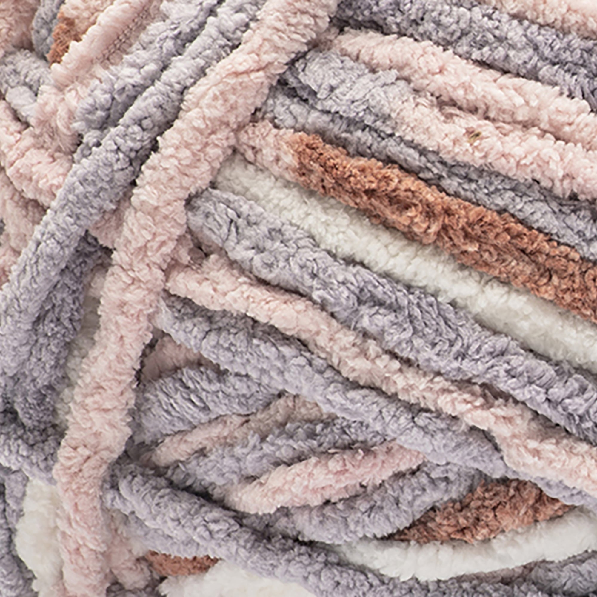 Bernat® Blanket™ #6 Super Bulky Polyester Yarn, Petal 10.5oz/300g, 220 Yards (4 Pack)