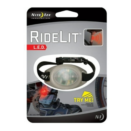 UPC 094664015227 product image for Nite Ize RideLit LED Ankle Bicycle Light - Red RLT 07 10 | upcitemdb.com