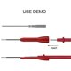thumbnail image 4 of Sonda multímetro, Universal, punta de medidor Digital de extensión de aguja de acero, pluma de aguja para medidor de reparación de electricista de reparación de automóviles, 4 of 5