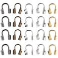 thumbnail image 1 of 500Pcs U Pattern Open Positioning Buckle for Jewelry DIY Making, 1 of 8