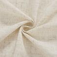 thumbnail image 2 of PHOENIGON Polyester Linen Textured Light Filtering Semi-Sheer Grommet Light weight Curtain Pair(Set of 2), 2 of 12