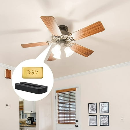 4 Sets Ceiling Fan Blade Balancing Kit Including 12pcs 3g Metal Selfadhesive Gold Blocks And 4pcs Black Clips For Weight Canada 4 Sets Ceiling Fan Blade Balancing Kit, Ceiling Fan Blade Weights