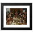 thumbnail image 2 of Frans Francken the Younger 14x12 Black Modern Framed Museum Art Print Titled - Allegory on the Abdication of Emperor Charles V in Brussels (C. 1635 - C. 1640), 2 of 5