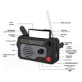 thumbnail image 4 of Radio Disaster Prevention Emergency Solar Flashlight With Bluetooth Hand-cranked Power Generation Multi-function Outdoor Lighting Radio ,Listen Anytime, Anywhere, 4 of 5