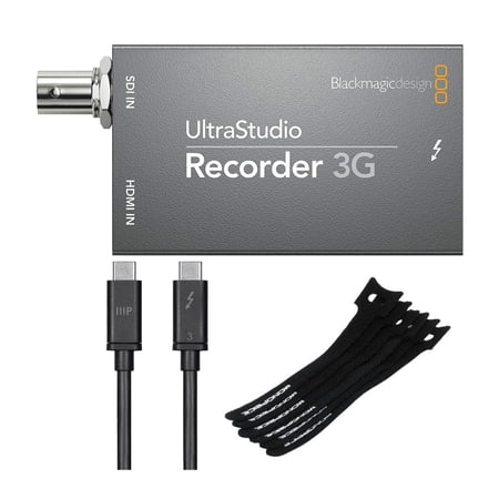 UPC: 0663701851250 | Blackmagic Design UltraStudio Recorder 3G Capture Device bundle
