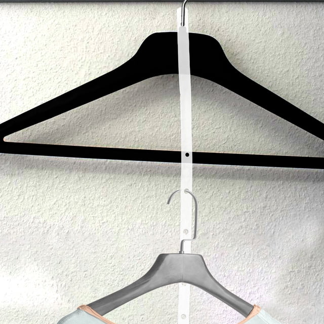 PENIKOKO 12Ud Organizadores De Closet Transparente Para Ropa Con Conectores Plásticos Resistentes