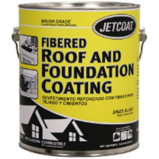 Jetcoat 62705 5 gal Fibered Roof & Foundation Coating