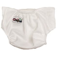 thumbnail image 2 of Petitebelle Solid Color Adjustable Toddler Baby Bloomer 6-24m (White, One Size, 1pc), 2 of 4