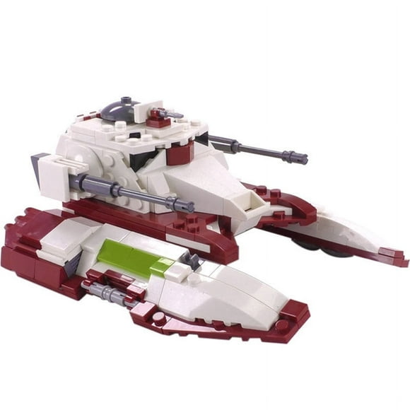 MOC interlocking blocks are compatible with LEGO Star Wars series MOC-18145 Republic Battle Tank TX-130T