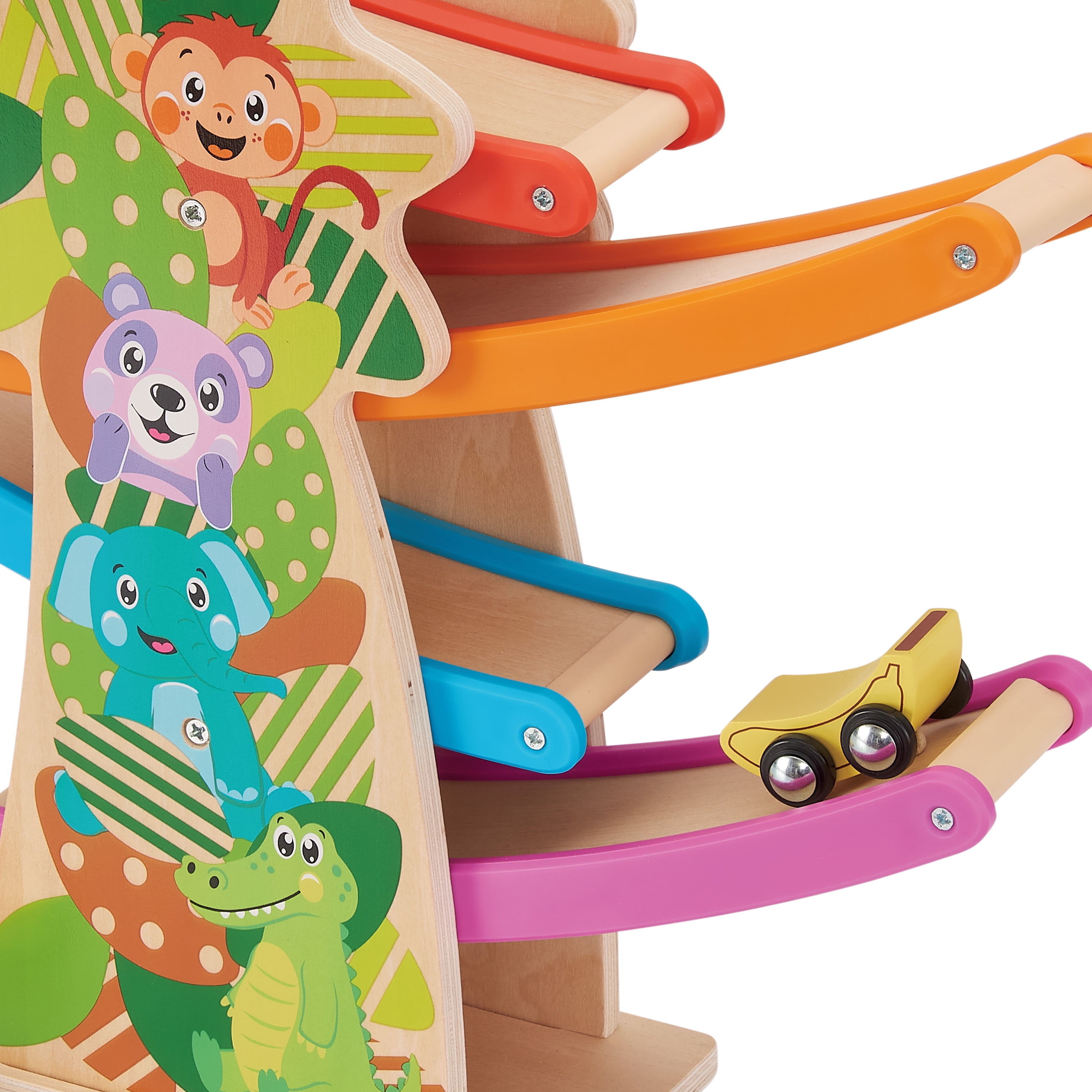 Spark Create Imagine Trees, Cars, and Tracks Race Set, Toddler Toy  (图3)