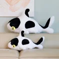 thumbnail image 4 of Juguetes de peluche de tiburón suave para niños y niñas, almohada de animales encantadores, juguetes de peluche Kawaii, simulación linda, regalos de cumpleaños603, 4 of 5
