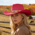 thumbnail image 2 of Chapeau de Cowboy Style Western pour Usage Quotidien à la Maison avec Design Classique et Attrait Intemporel, 2 of 5