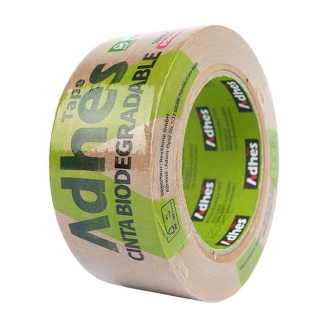 Cinta Empaque Kraft Adhes 100% Biodegradable 48Mm x 50M Caucho Natural