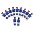 thumbnail image 2 of koolsoo 11 Pieces Tabletop Foosball Men Foosball Guys for Sports Football Toys Party Blue, 2 of 9