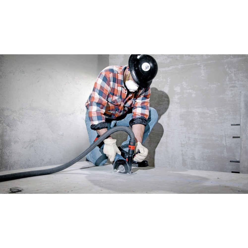 Restored Premium Bosch GWS18V-13CB14-RT 18V PROFACTOR Brushless Connected-Ready Lithium-Ion 5 in. - 6 in. Cordless Angle Grinder Kit with Slide Switch (8 Ah) (Refurbished)