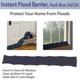 thumbnail image 4 of Ideaworks -Instant Flood Barrier Doors & Windows Protector Outside Water or Liquid- Dark Blue (92cm), 4 of 4