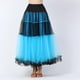 thumbnail image 3 of de baile de salón Vestido en capas Adultos s con gradas de columpio largo Ropa de baile Azul Hugo vestido de baile latino, 3 of 10