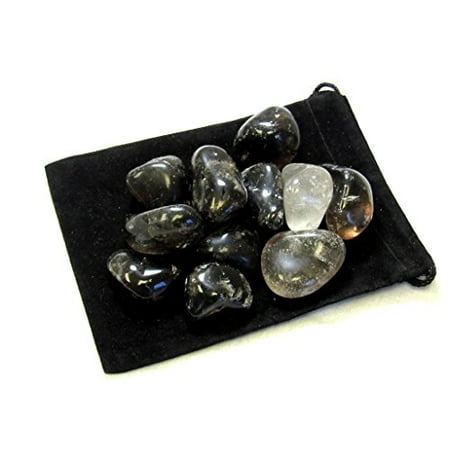 Smoky Quartz Crystal - Zentron Crystal Collection: 1 Pound Tumbled Smoky Quartz