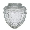 thumbnail image 2 of Clear Pineapple Glass Shade - 3-1/4-Inch Fitter Opening, 2 of 3
