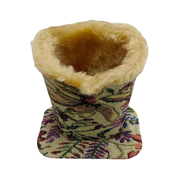 Soporte para gafas con forro de felpa suave que protege las lentes contra arañazos. Estilo B