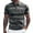 Grey, variant on Polo Shirts for Men Business Short Sleeve Button Up Collared Golf Striped Tops with Pocket Comfortable Casual Loose Sport Work T Shirts for Man Grey XXL-120