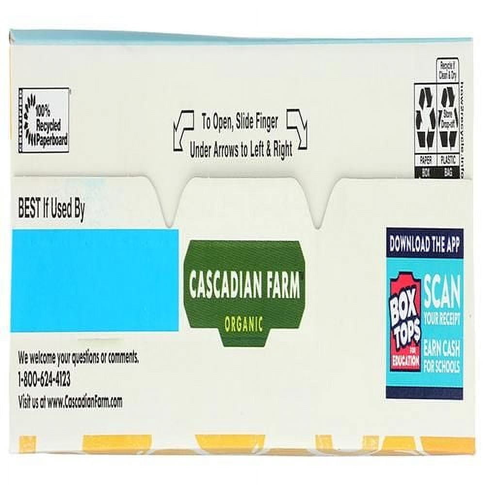 Cascadian Farm Organic Honey Nut Os - Cereal De Nueces Y Miel, 9.5 Onzas - Pack of 2