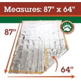 thumbnail image 2 of Grizzly Gears Emergency Thermal Sleeping Bag, Green, 2 of 5