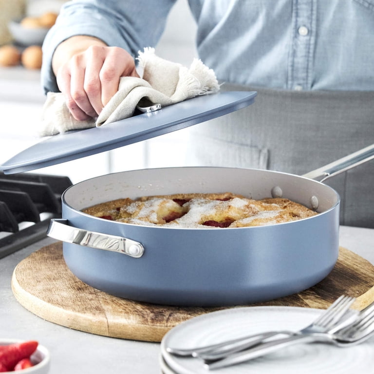 GreenPan Nova 10-Piece Cookware Pots and Pans Set, Oprah's