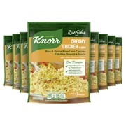 Knorr No Artificial Flavors Chicken Rice Sides Cooks in 7 Minutes, 5.7 oz 8 Count Pouch Shelf Stable