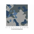 thumbnail image 4 of Rwraps Blue Camouflage Spruce Multicam Gloss Vinyl Film Wrap 59in x 29ft Vinyl Vehicle Car Film, 4 of 9