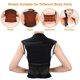 thumbnail image 2 of Magnetic Therapy Self-heating Waist Back Shoulder Support Posture Corrector Spine Lumbar Brace Belt Pain Relief, 2 of 3