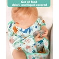 thumbnail image 2 of Baby Long Sleeve Bibs, 5 Pcs Waterproof Toddler Baby Bibs for Boys Girls, 0-24 Months Neutral Baby Smock for Eating, 2 of 8