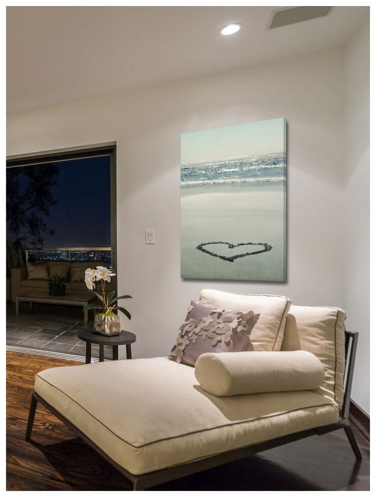 Marmont Hill "I Love the Beach" by Robert Dickinson Painting Print on Canvas