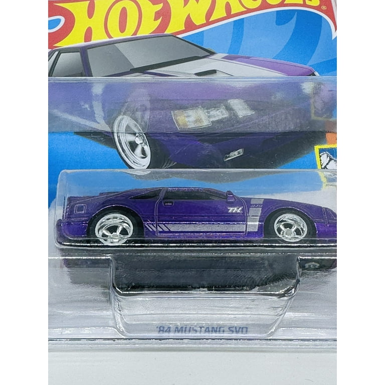 Hot Wheels 2022 '84 Mustang SVO Super Treasure Hunt Purple Muscle