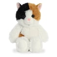 thumbnail image 1 of Aurora - Amigos de peluche - Gato Esmeralda de 8", blanco, 1 of 4