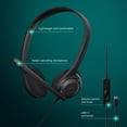 thumbnail image 2 of Auriculares EPOS C1 USB-C de alta fidelidad con cable y micrófono con reducción de ruido, 2 of 6