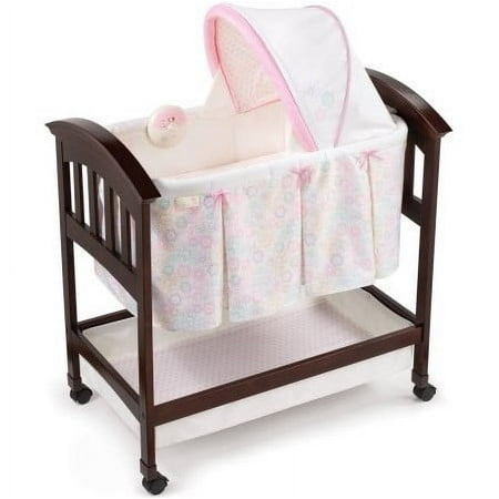 Summer Infant Classic Comfort Wood Bassinet, Bedtime Blossom