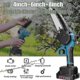 thumbnail image 2 of Cordless Electric Chainsaw with 3-Size Guide Plates (4/6/8 Inch), Rechargeable Lithium Battery for Woodworking, Garden & Home Use - Fel-HAOY, 2 of 5