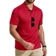 thumbnail image 3 of COOFANDY Work Polo Shirts for Men Short Sleeve Moisture Wicking Golf Polo Athletic Colla, 3 of 7