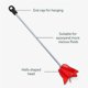 thumbnail image 2 of Epoxy Mixer for Drill-5 Gallon Paint and Epoxy Resin Mixing Attachment-11.8inch Stirrer Paddle for Drills-3 Stir Sticks, 2 of 5