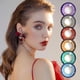 thumbnail image 4 of Accesorios perfectos para cosplay de anime de Halloween para mujeres: 2 lentes para fiestas, regalo ideal para damas y niñas, 4 of 5