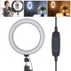 thumbnail image 5 of Anillo de luz LED de 10 pulgadas lámpara de fotografía de puerto USB regulable con trípode plegable con clip para teléfono ANGGREK Otros, 5 of 8