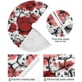 thumbnail image 2 of FMSHPON Skull Xmas Christmas Tree Skirt Stand Mat for Holiday Party Decoration Indoor Outdoor 36 inches, 2 of 6