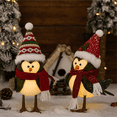 thumbnail image 6 of Lighted Bird Lamp Ornament Tabletop Plush Decorations Dolls Figurine Creatives Window Decor Supplies A, 6 of 6